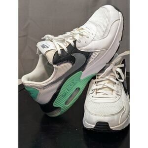 Nike Air Max Shoes Women's 8.5 White Gray Teal Excee Running Trainer Sneaker